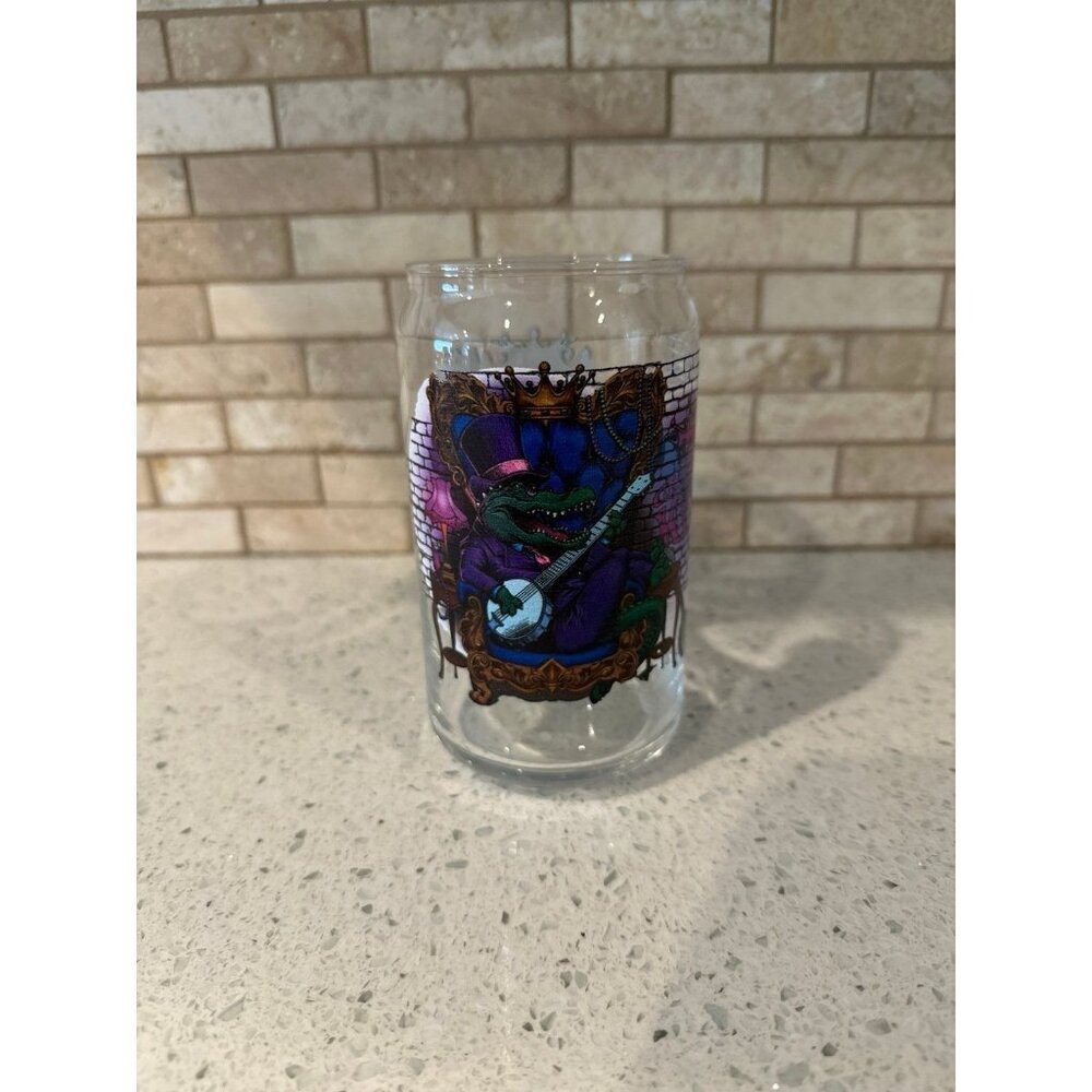 Universal Studios Orlando Florida Mardi Gras 2024 glass